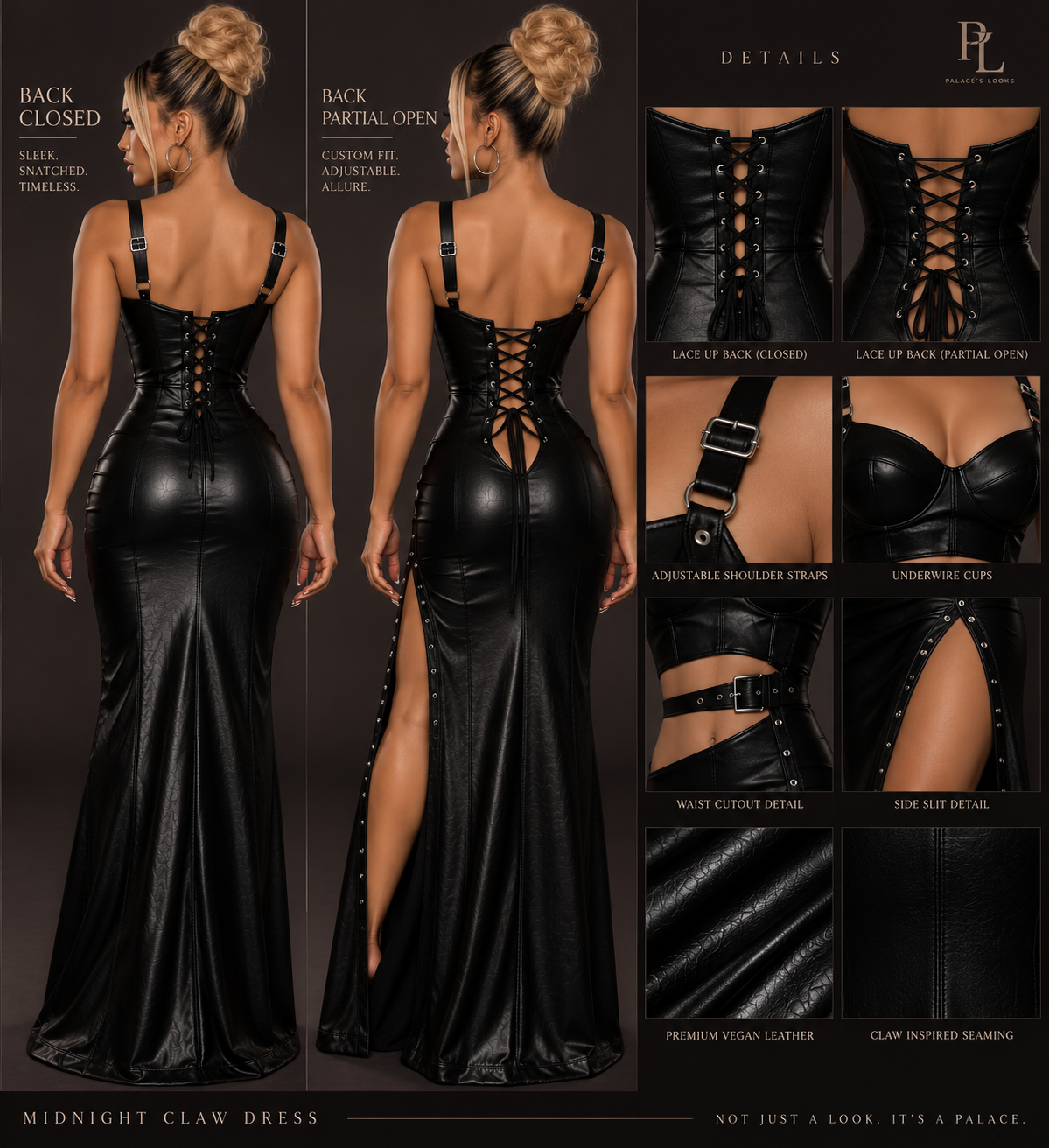MIDNIGHT CLAW DRESS