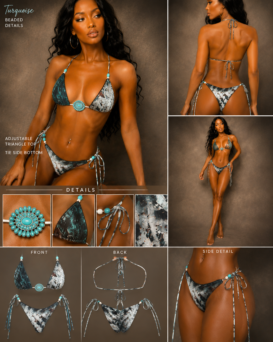 Turquoise Mirage Bikini
