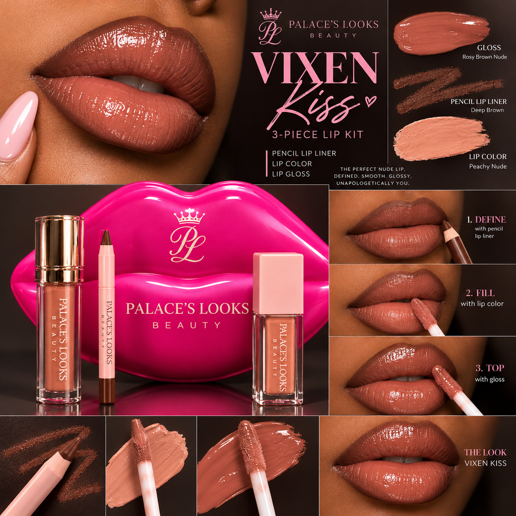 Vixen Kiss — 3-Piece Lip Kit