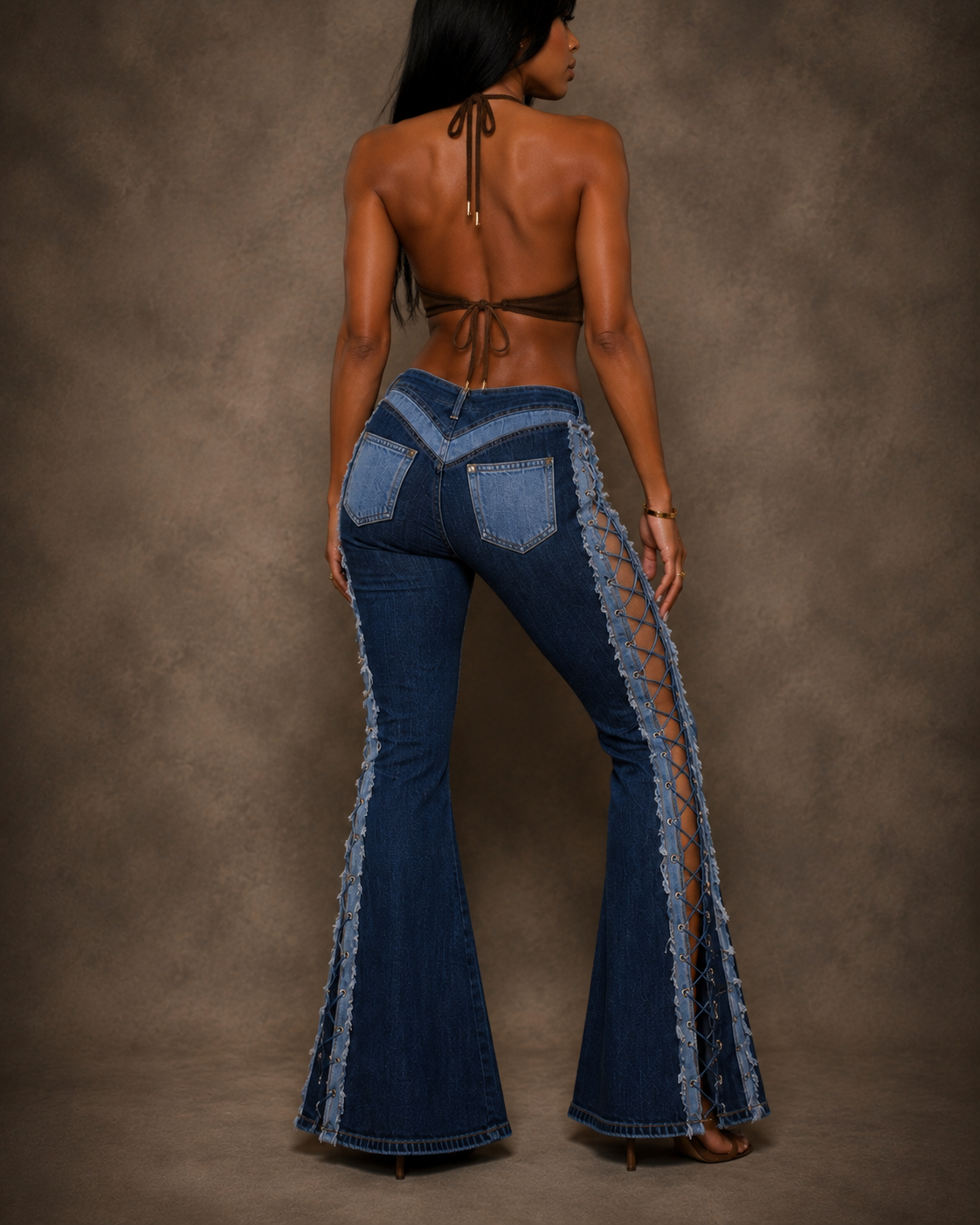 After Dark Lace Denim