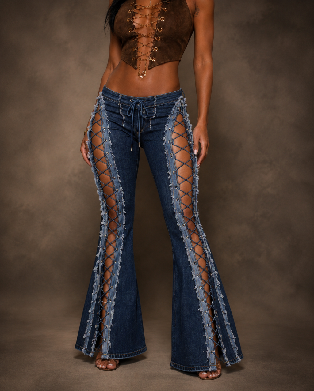 After Dark Lace Denim